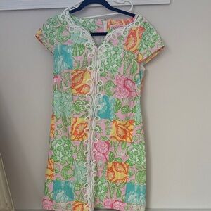 Lilly Pulitzer Multicolor Shift Dress, size 6